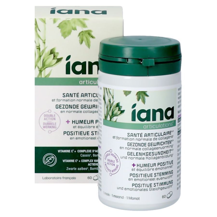 Iana Gezonde Gewrichten & Positieve Stemming 60 Tabletten
