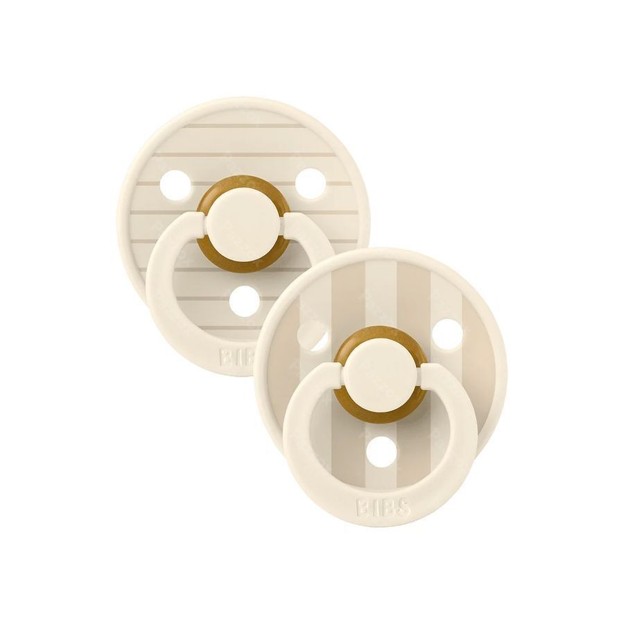Bibs 1 Sucette Duo Pin Vanilla