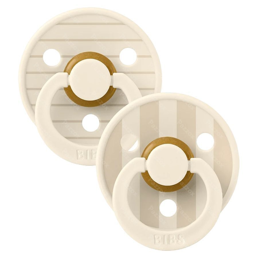Bibs 1 Sucette Duo Pin Vanilla