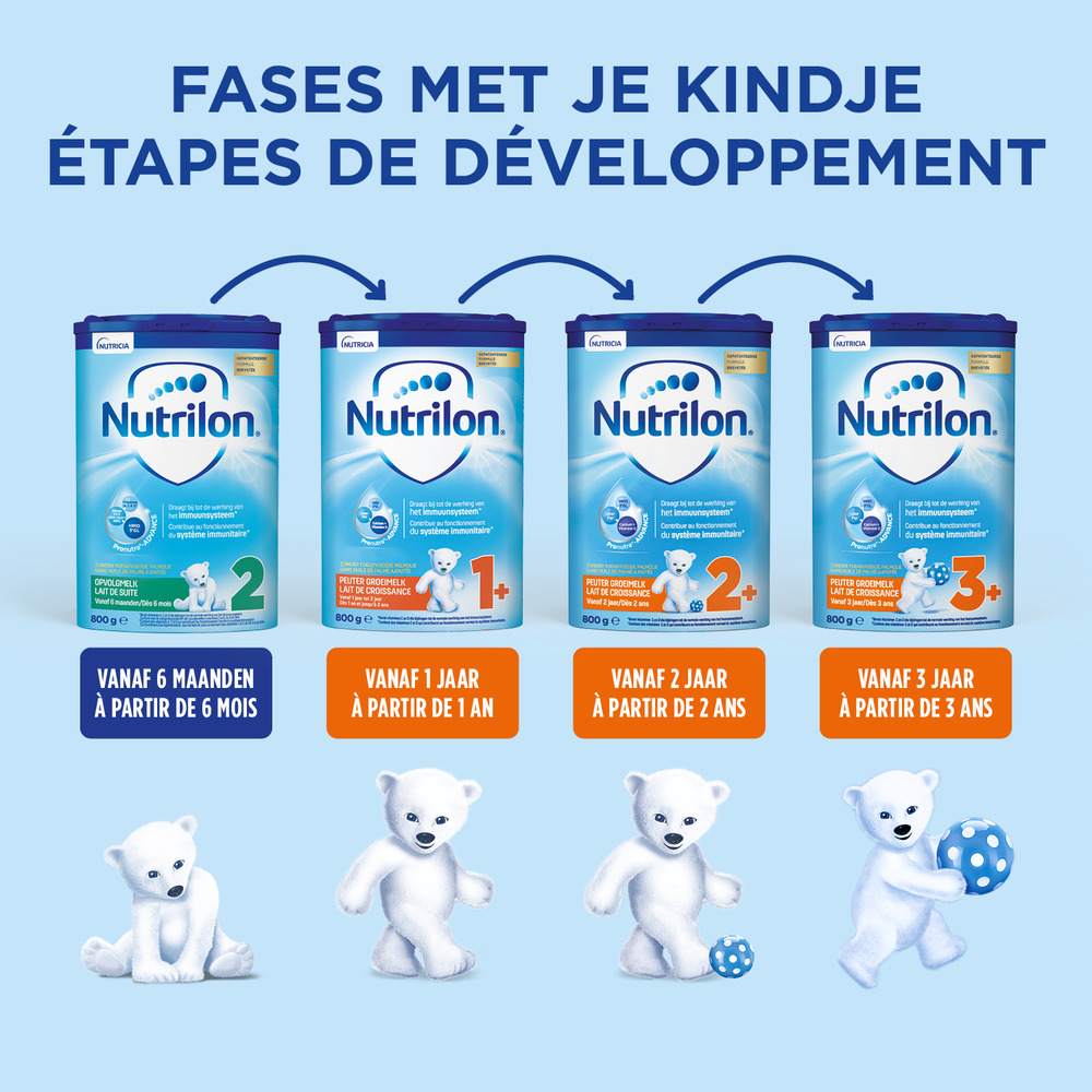 Nutrilon 3+ Lait Croissance 800g