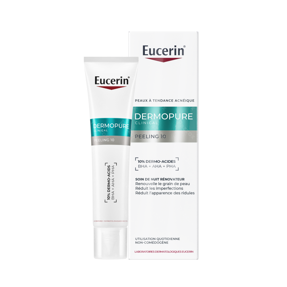 Eucerin Dermopure Clinical Peeling 10 Soin Nuit 40ml