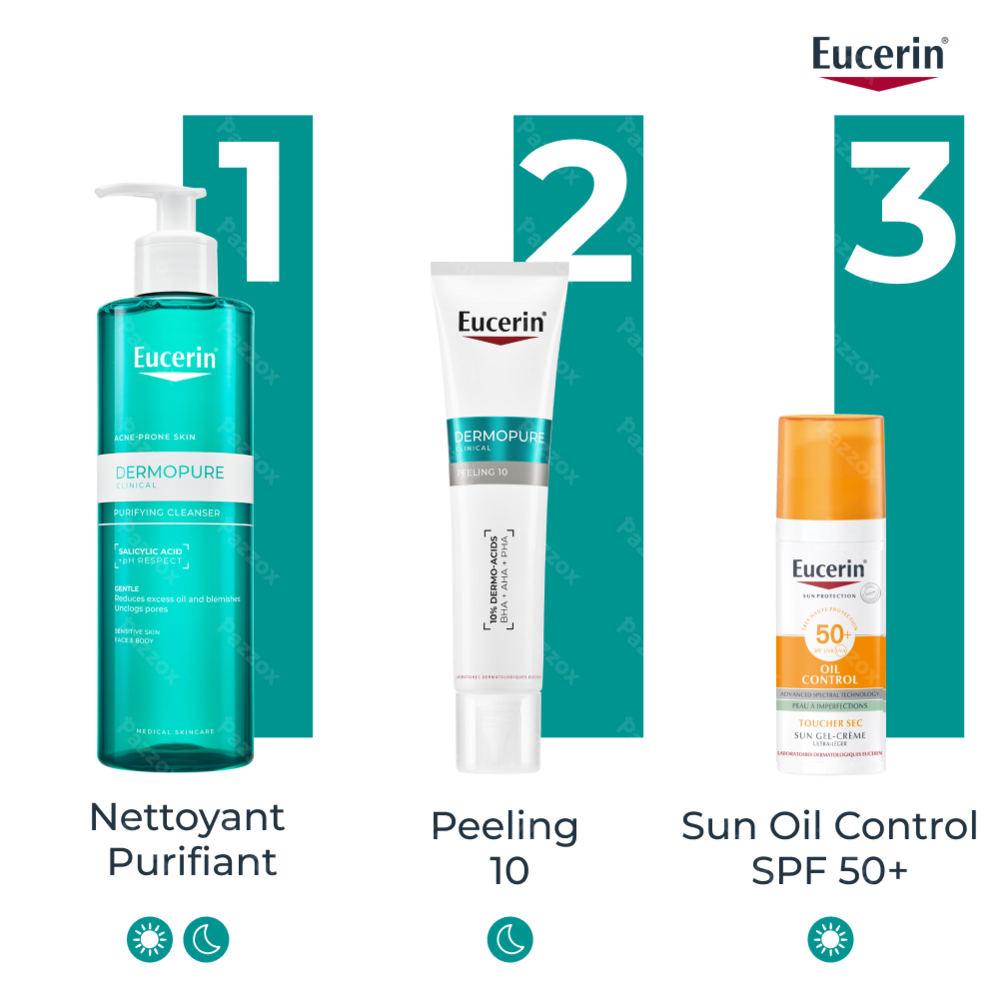 Eucerin Dermopure Clinical Peeling 10 Soin Nuit 40ml