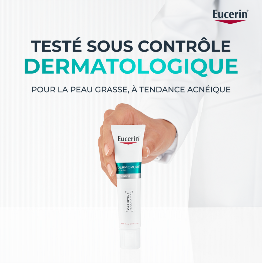 Eucerin Dermopure Clinical Peeling 10 Soin Nuit 40ml