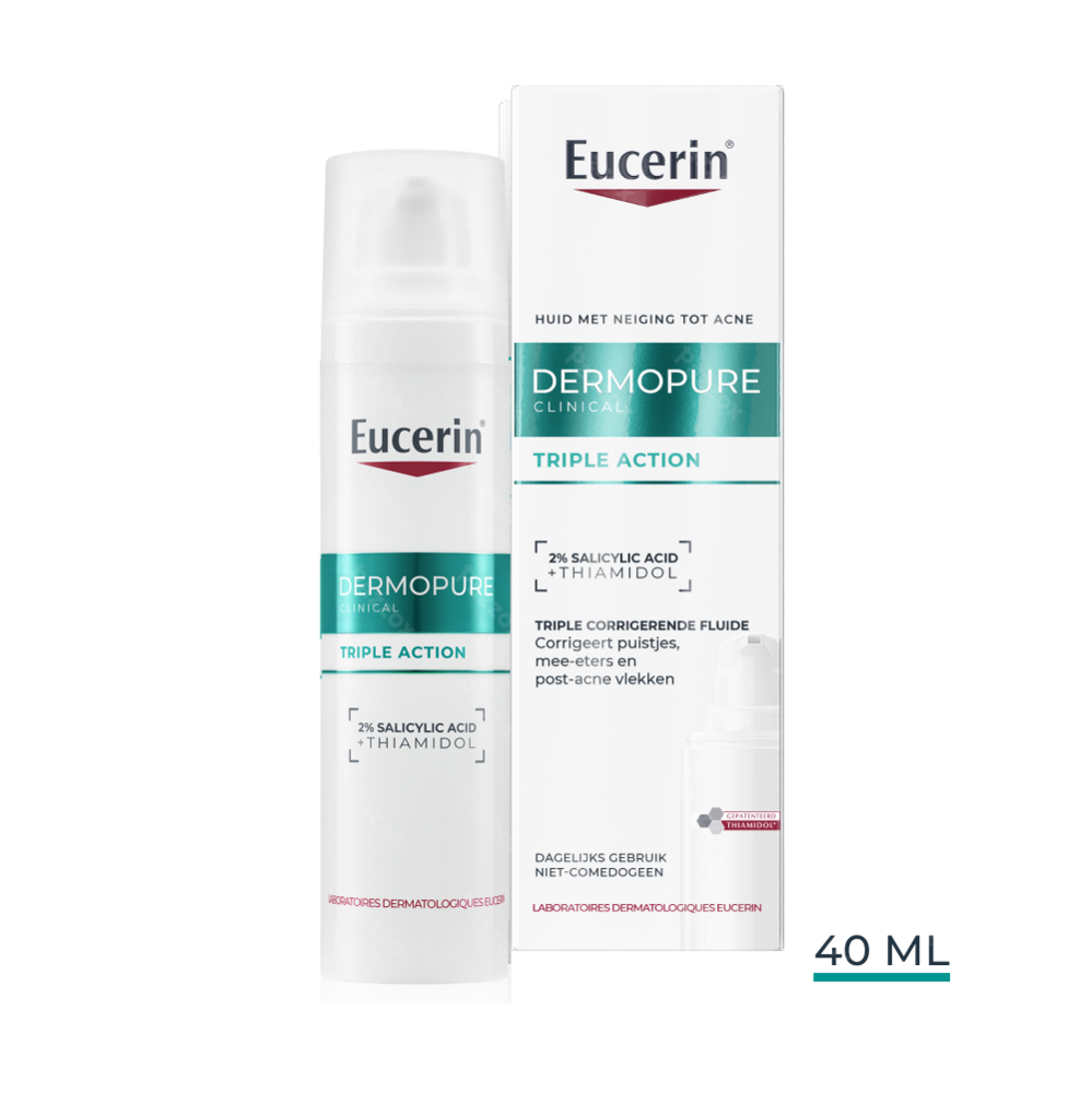 Eucerin Dermopure Clinical Triple Action Fluide 40ml