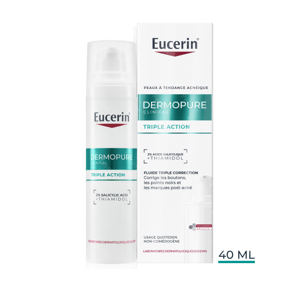 Eucerin Dermopure Clinical Fluide Triple Action 40ml