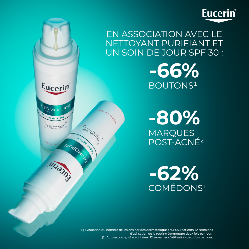Eucerin Dermopure Clinical Fluide Triple Action 40ml
