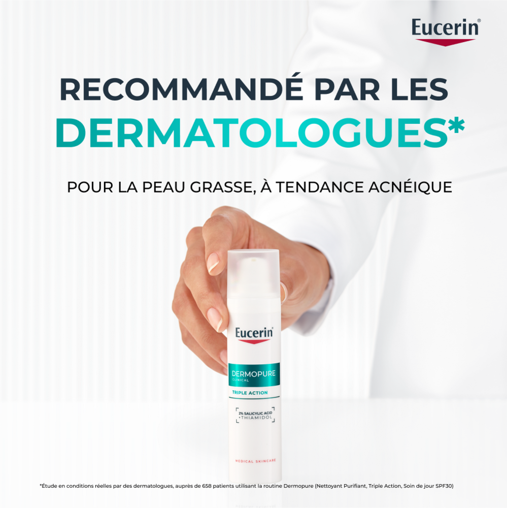 Eucerin Dermopure Clinical Fluide Triple Action 40ml
