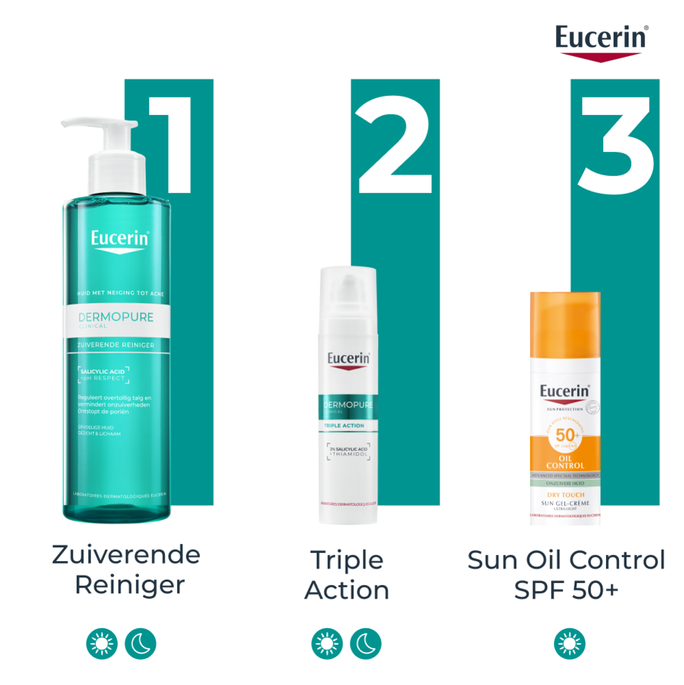 Eucerin Dermopure Clinical Triple Action Fluide 40ml