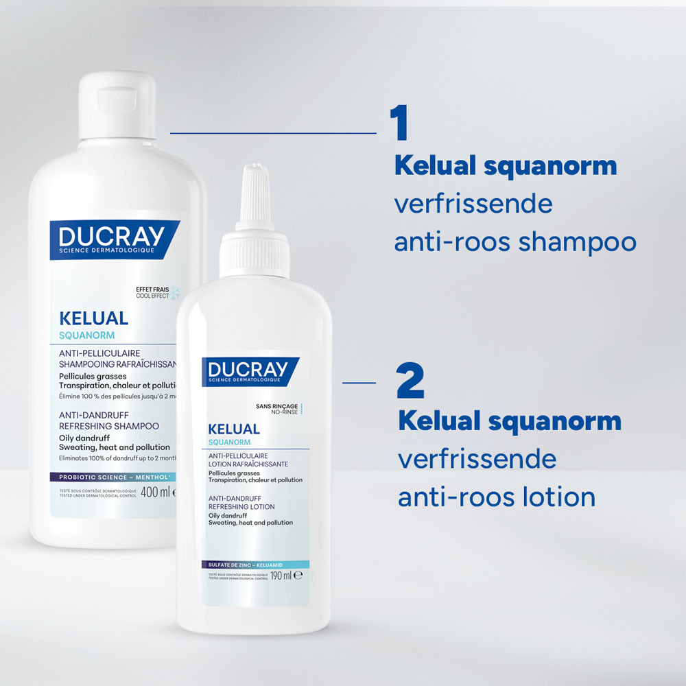 Ducray Kelual Squanorm Anti-Roos Verfrissende Lotion 190ml