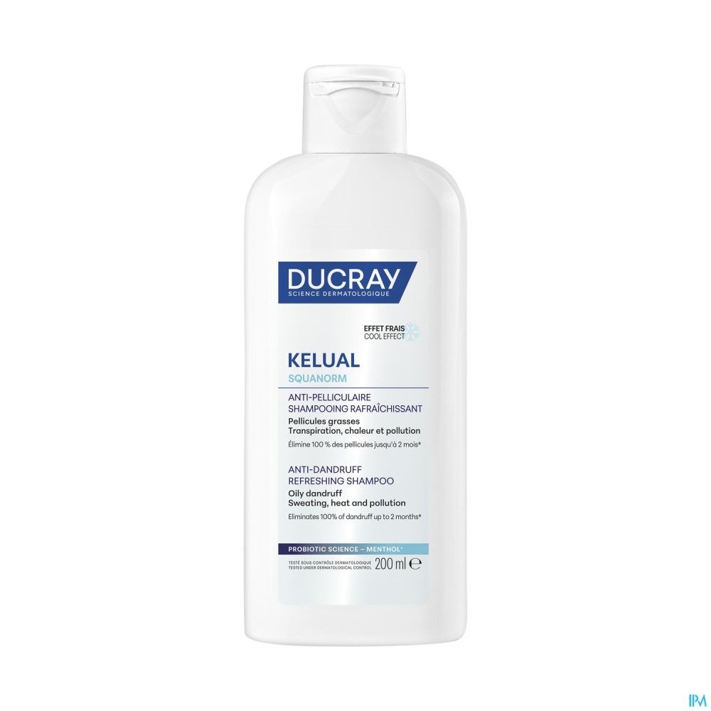 Ducray Kelual Squanorm Verfrissende Anti-Roos Shampoo 200 ml