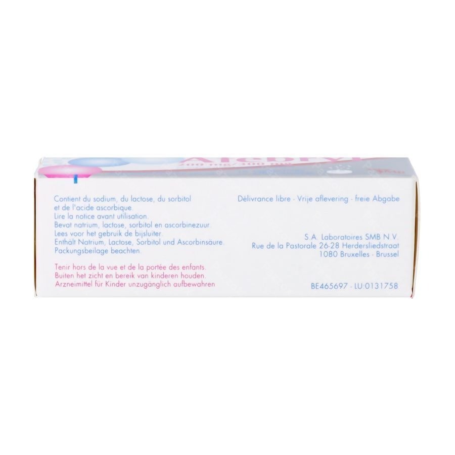 Afebryl 200mg/300mg 16 Comprimés Effervescents