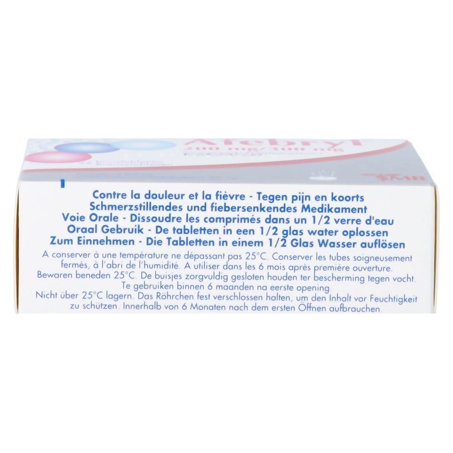 Afebryl 200mg/300mg Comprimés Effervescents