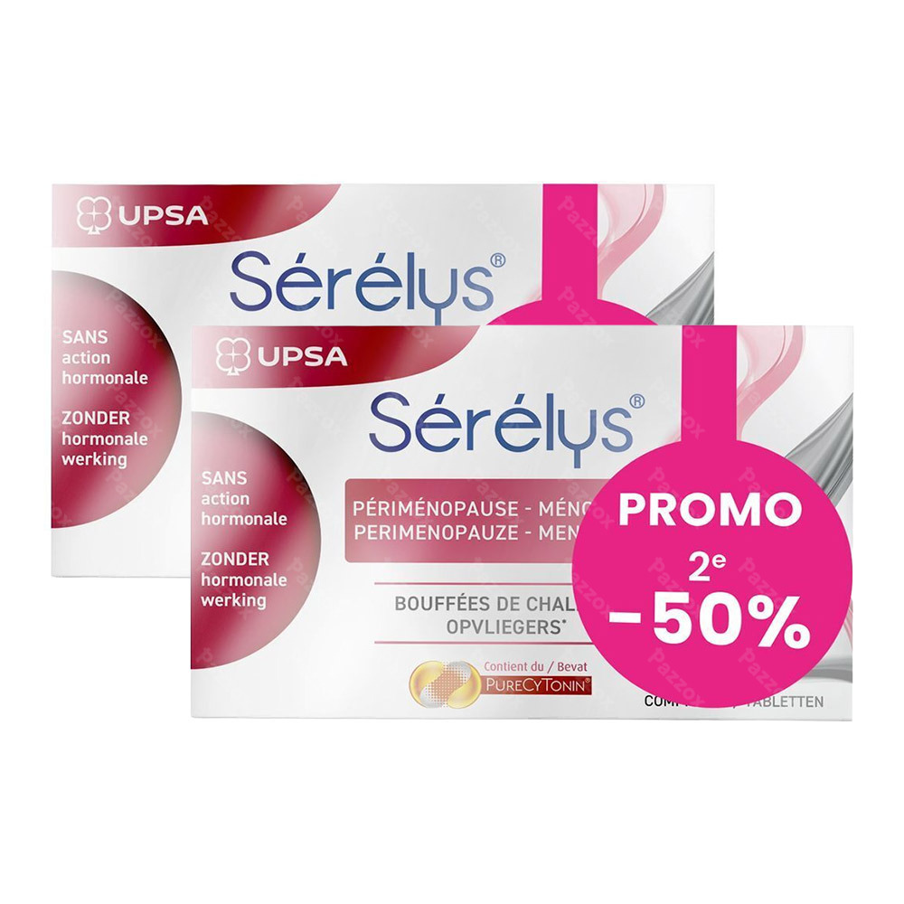 Serelys Menopauze 2 x 60 Tabletten Promopakket