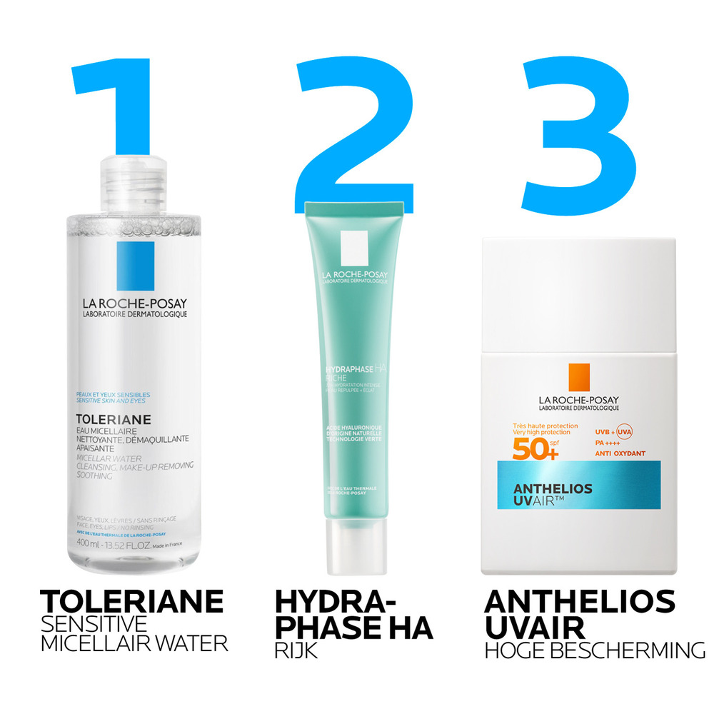 La Roche-Posay Hydraphase HA Rijke Crème Droge tot Zeer Droge Huid 40ml
