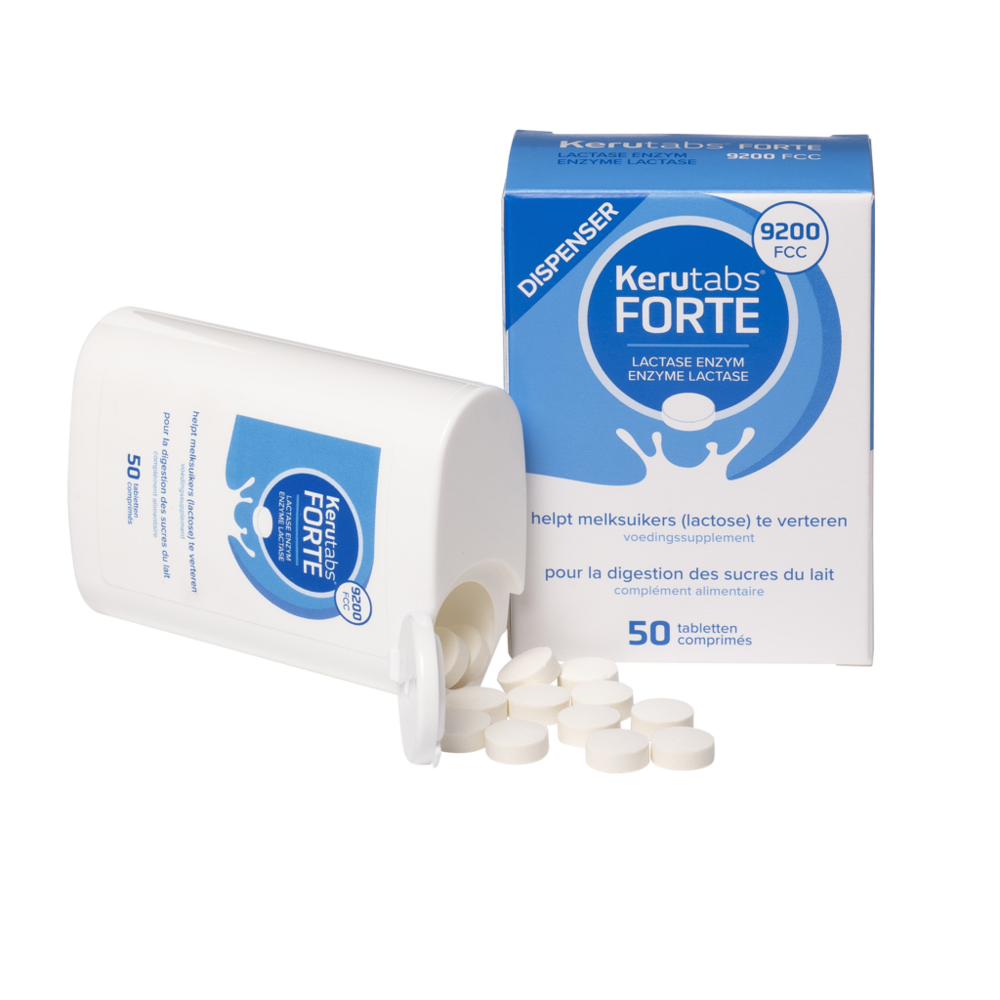 Kerutabs Forte Fcc9200 Lactosevertering 50 Tabletten