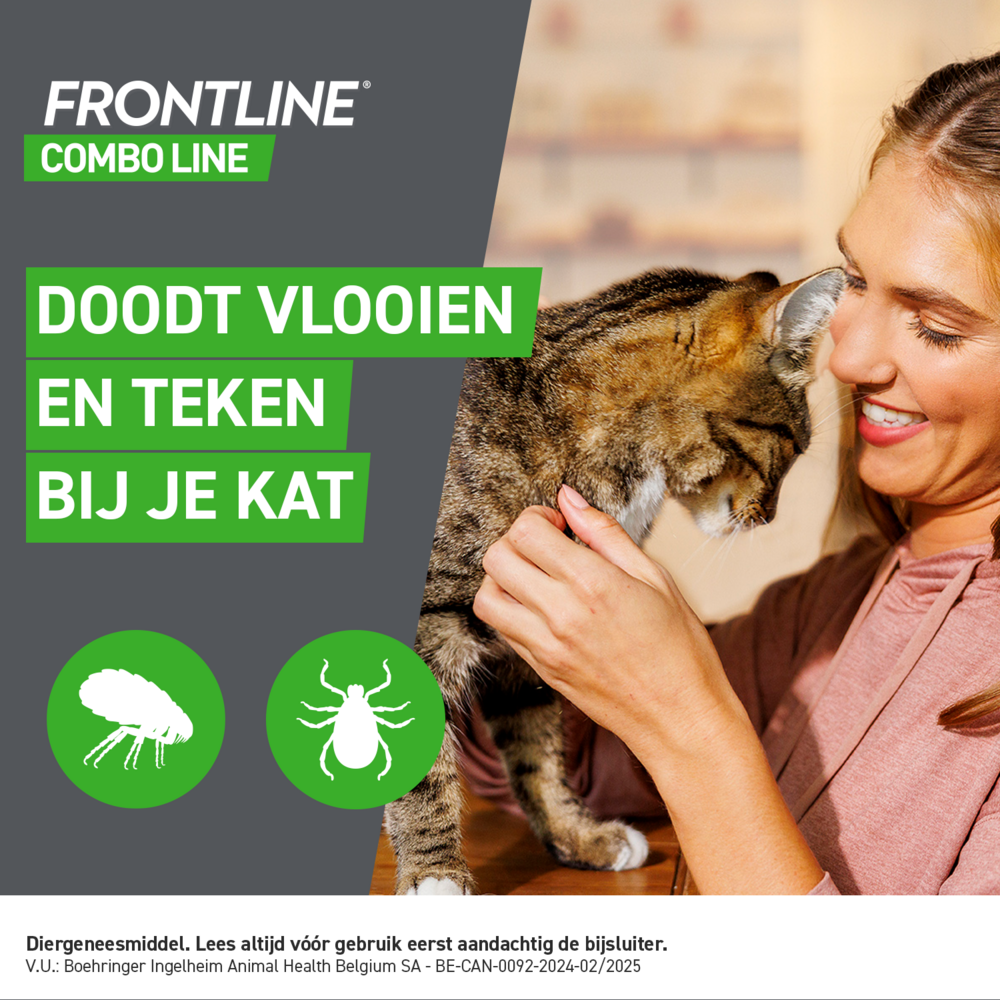 Frontline Combo Line Cat 3x0,5ml