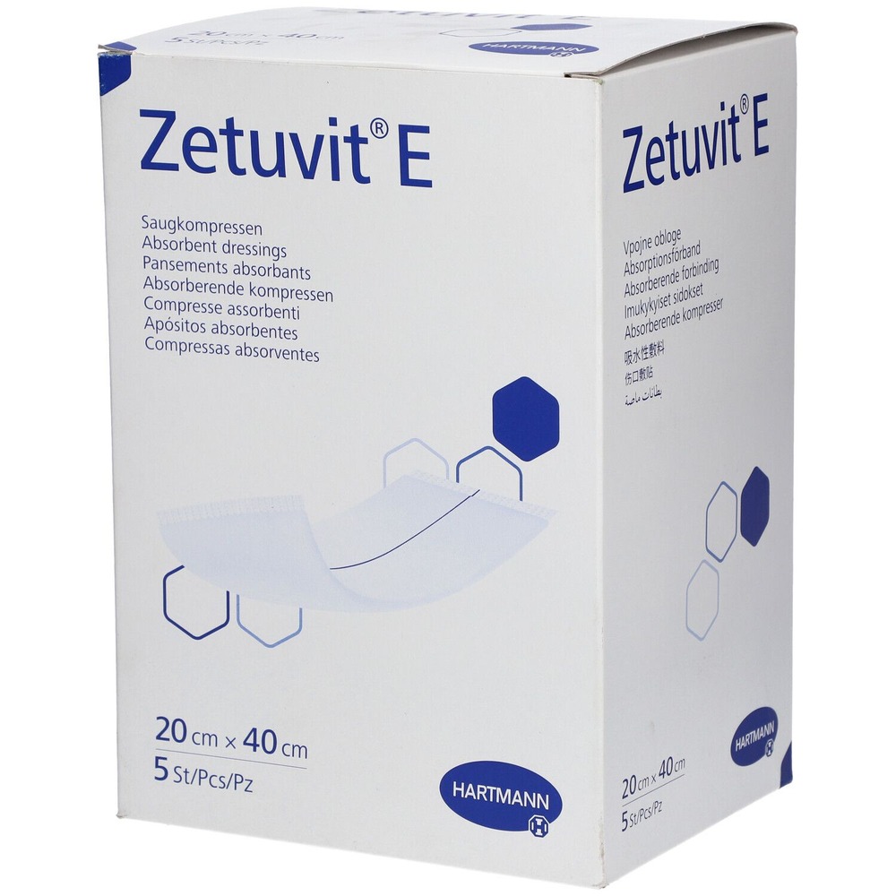 Zetuvit E Steriel 20x40cm 5