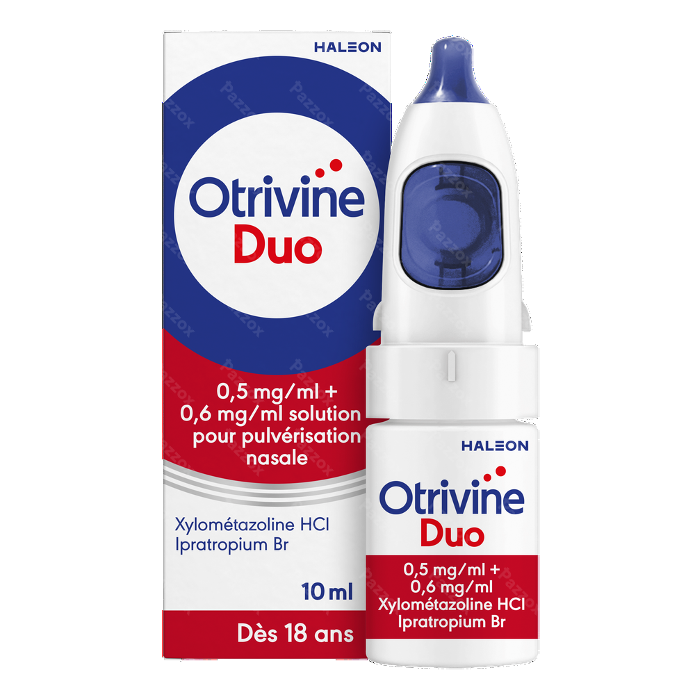 Otrivine Duo 0,5 mg/ml + 0,6 mg/ml Spray Nasal 10ml