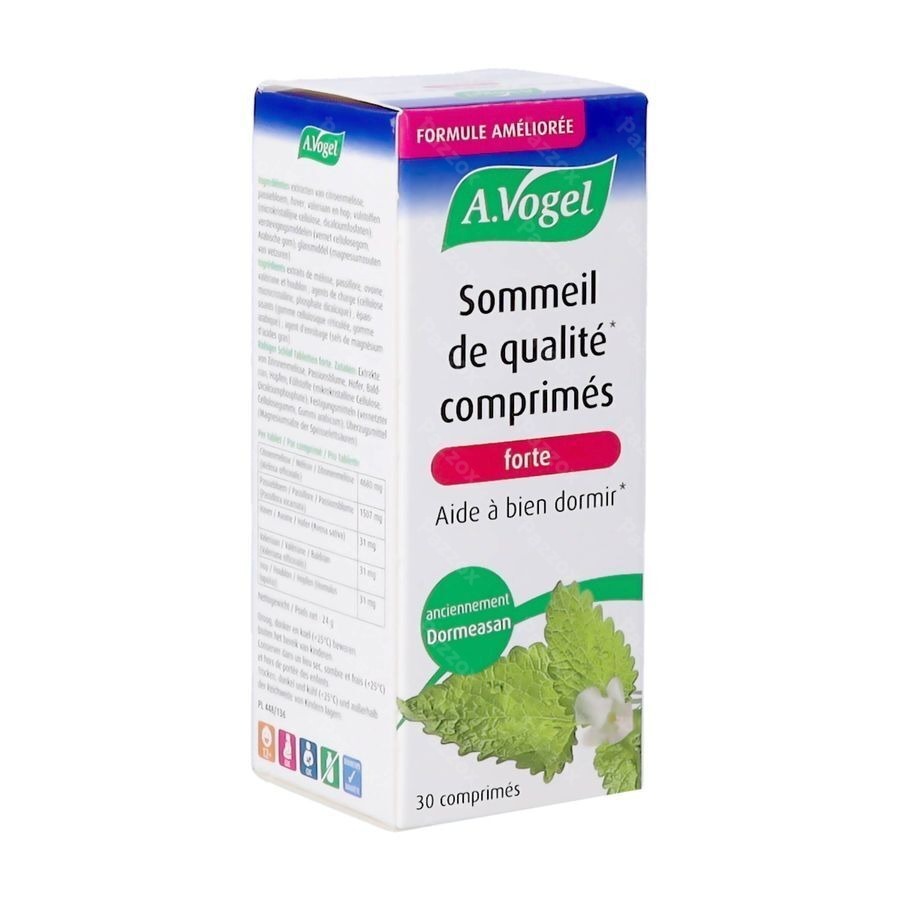 A.Vogel Dormeasan Sommeil Qualite Forte 30 Comprimés
