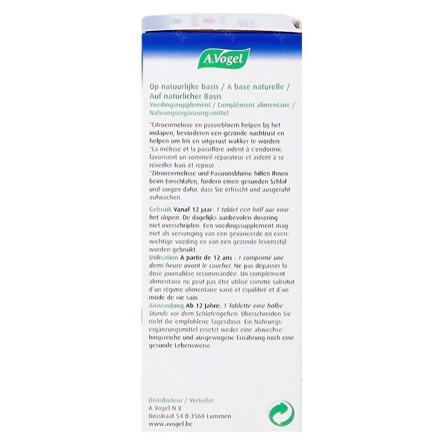 A.Vogel Dormeasan Sommeil Qualite Forte 30 Comprimés