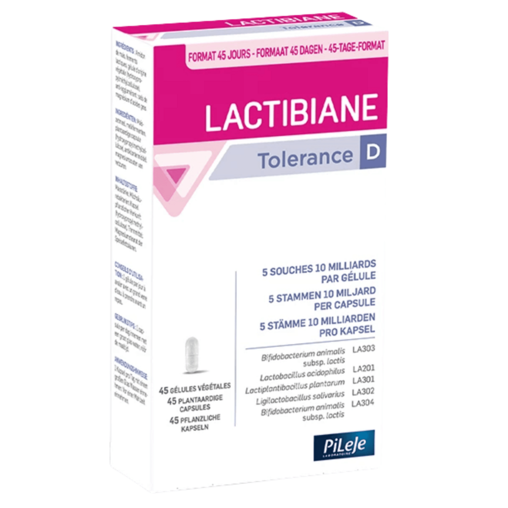 Lactibiane Tolerance D Caps 45