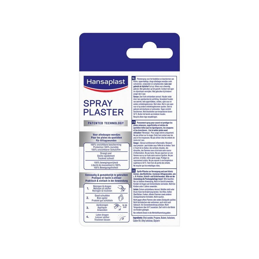 Hansaplast Second Skin Protection Plaster 32.5ml