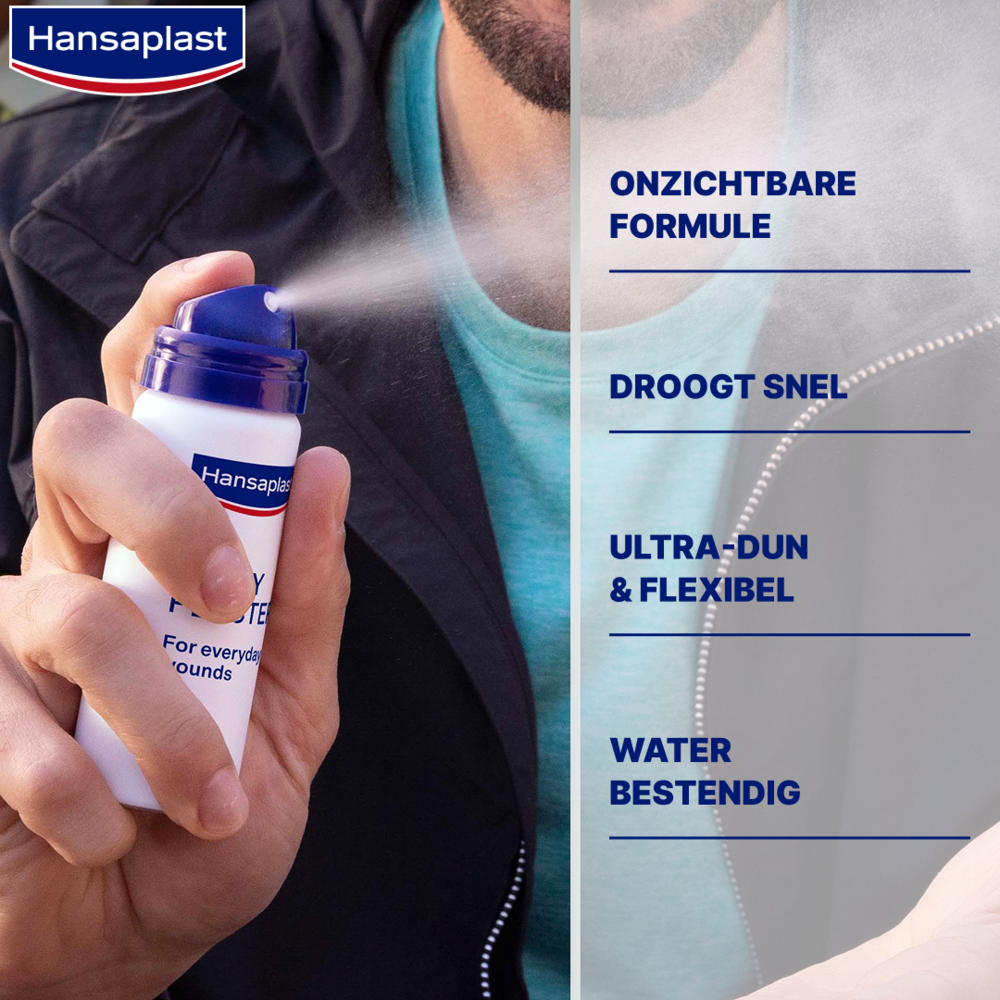 Hansaplast Second Skin Protection Pleisterspray 32,5ml