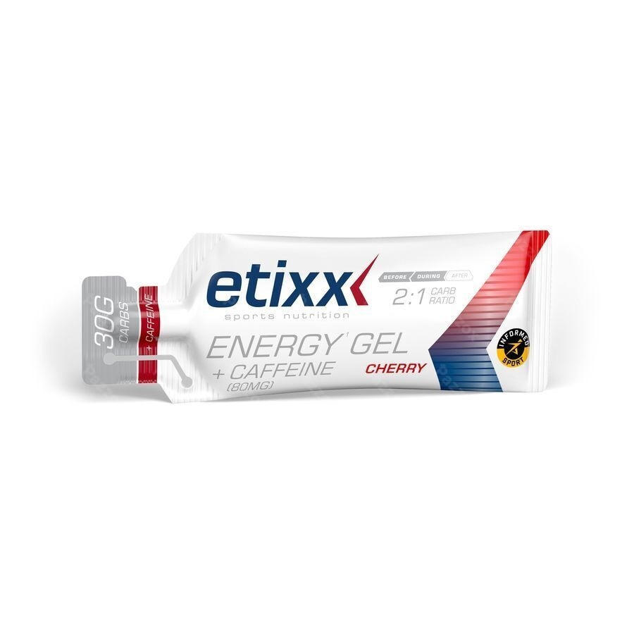 Etixx Energy Gel Caffeine Cherry 12x40ml