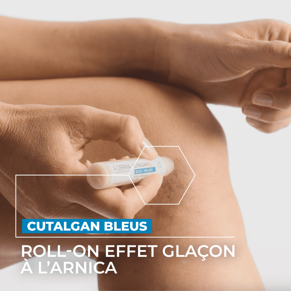 A-Derma Cutalgan Roll On Sos Bleus 10ml