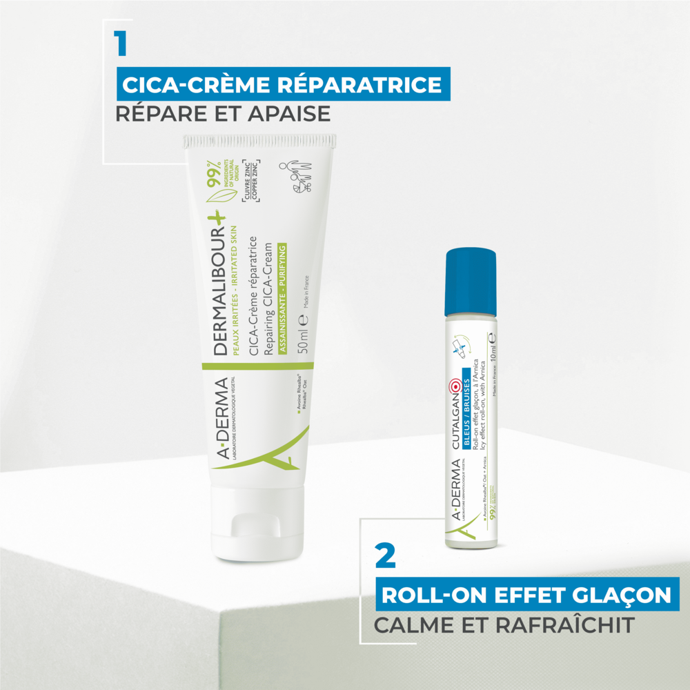 A-Derma Cutalgan Roll On Sos Bleus 10ml
