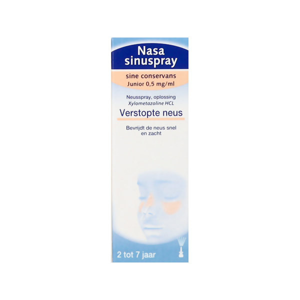 Nasasinuspray 0,5 mg/ml Sine Conservans Junior 10ml