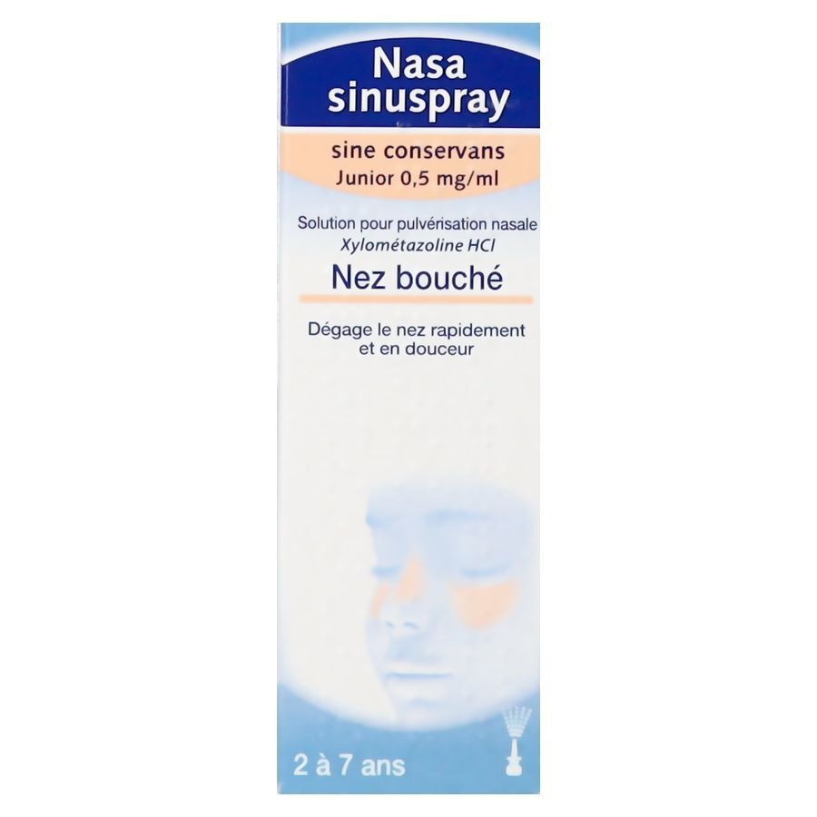 Nasasinuspray 0,5 mg/ml Sine Conservans Junior 10ml