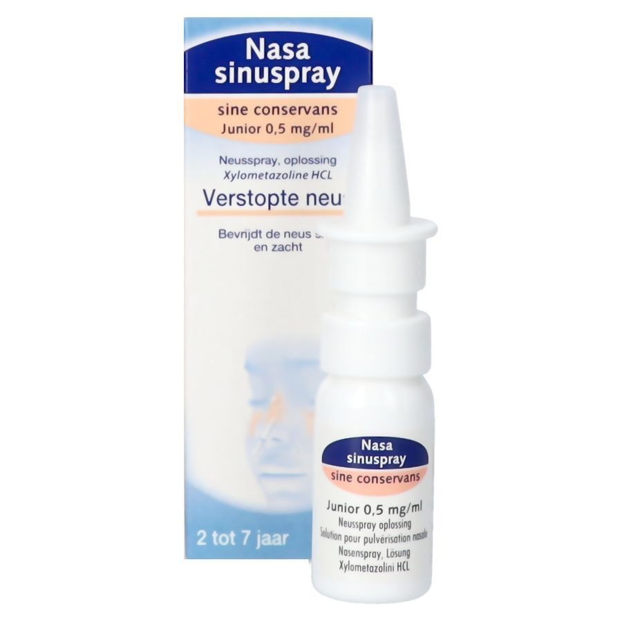 Nasasinuspray 0,5 mg/ml Sine Conservans Junior 10ml