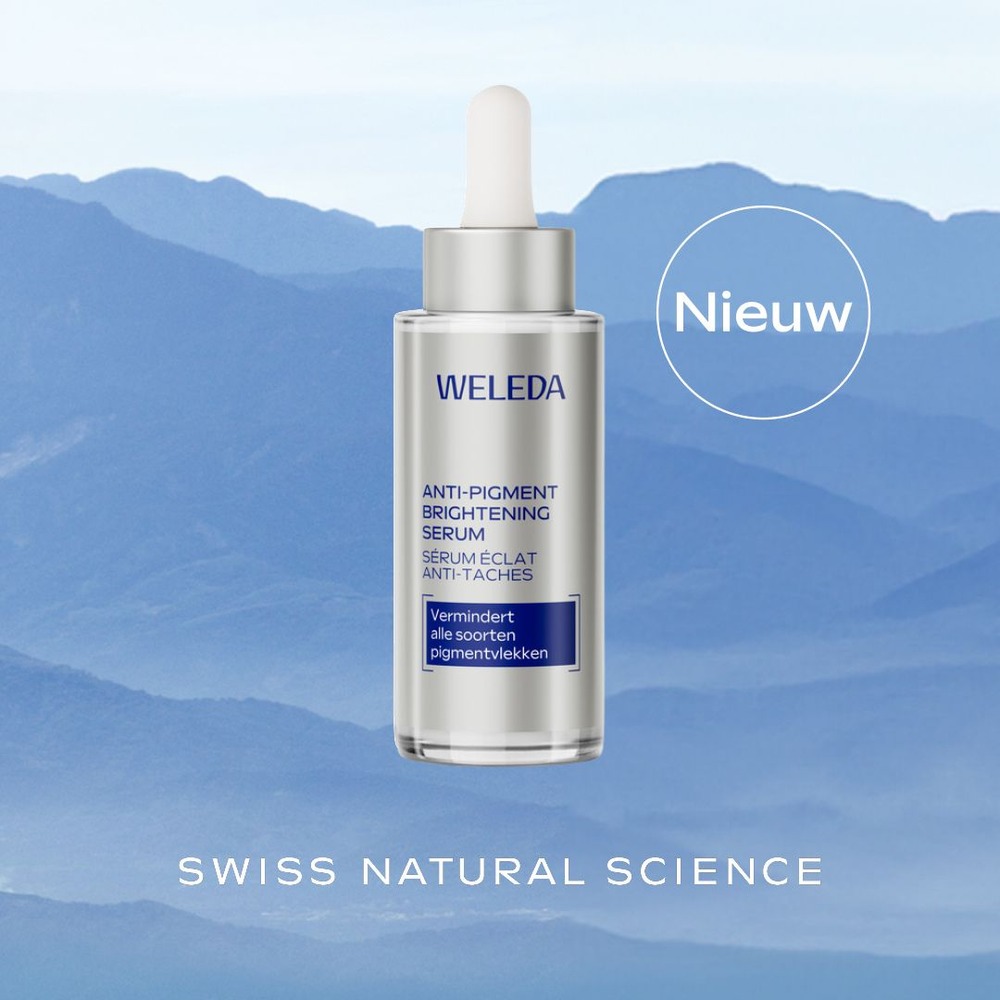 Weleda Blauwe Gentiaan en Edelweiss Anti-Pigment Brightening Serum 30ml