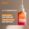 Avène Solaire Ultra Sérum SPF50+ Repulpant anti-âge, Très Haute Protection, Acide hyaluronique & Niacinamide, Peau sensible 30ml