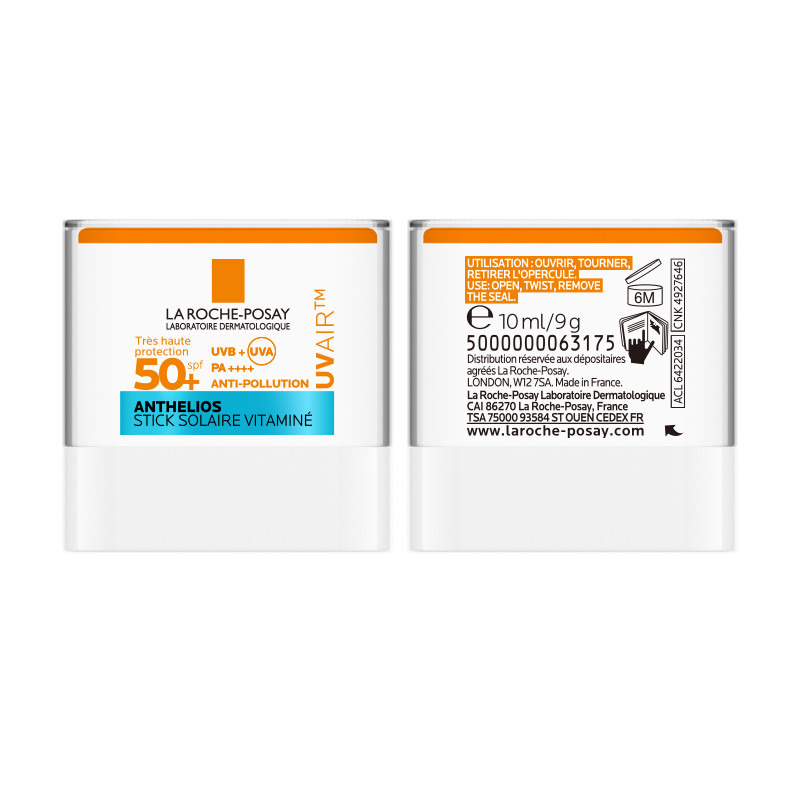 La Roche-Posay Anthelios UVAIR Vitamine Zonnestick SPF50+ 10ml