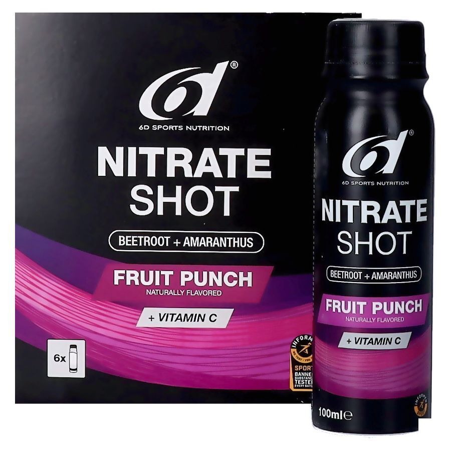 6d Nitrate Shot Fruit Punch 6x100ml
