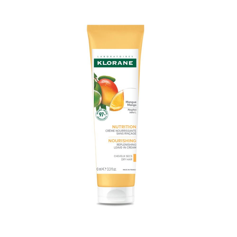 Klorane Nutrition Leave In Crème Mango Droog haar 100ml