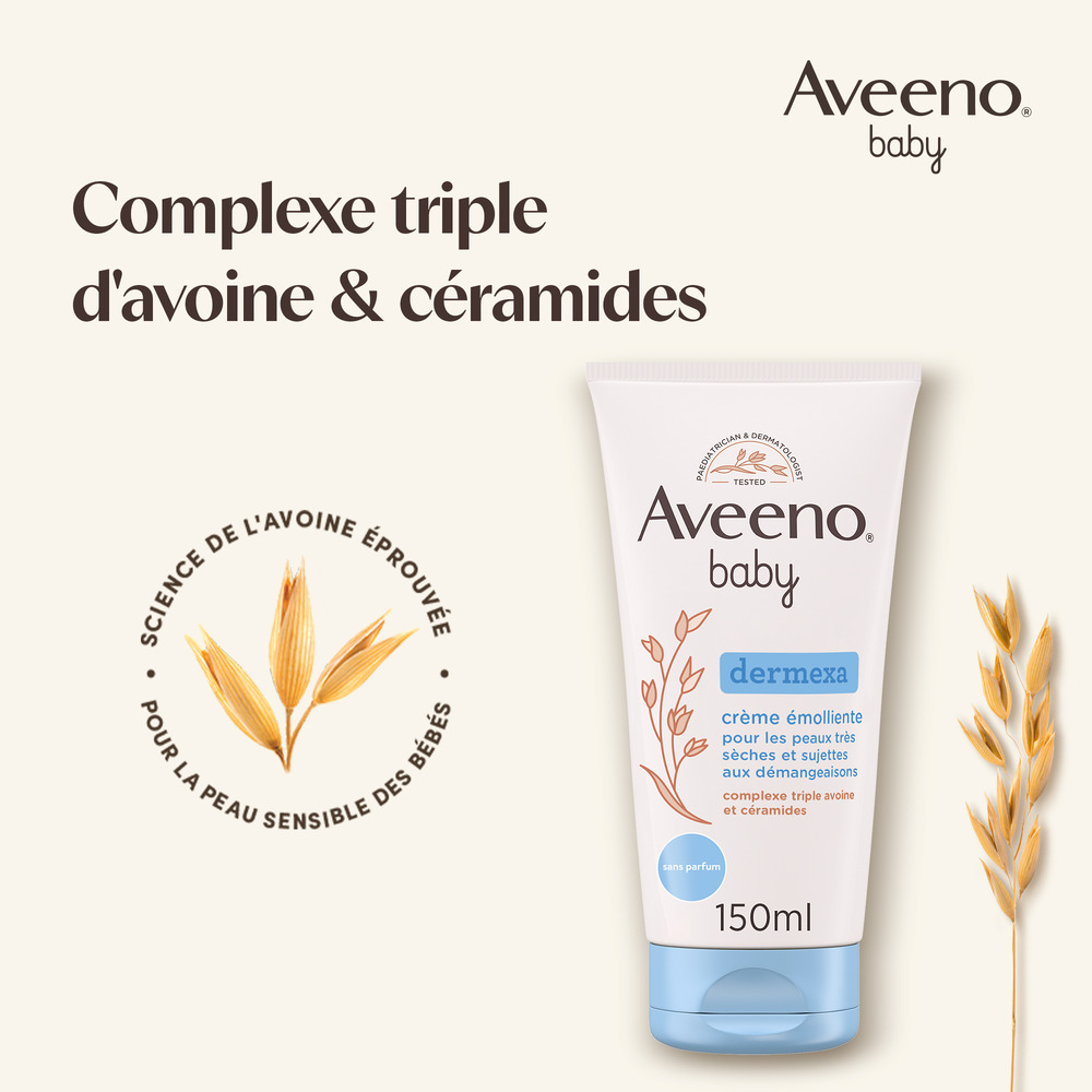 Aveeno Baby Dermexa Creme Emolliente 150ml