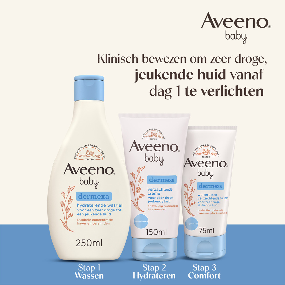 Aveeno Baby Dermexa Welterusten Verzachtende Balsem 75ml