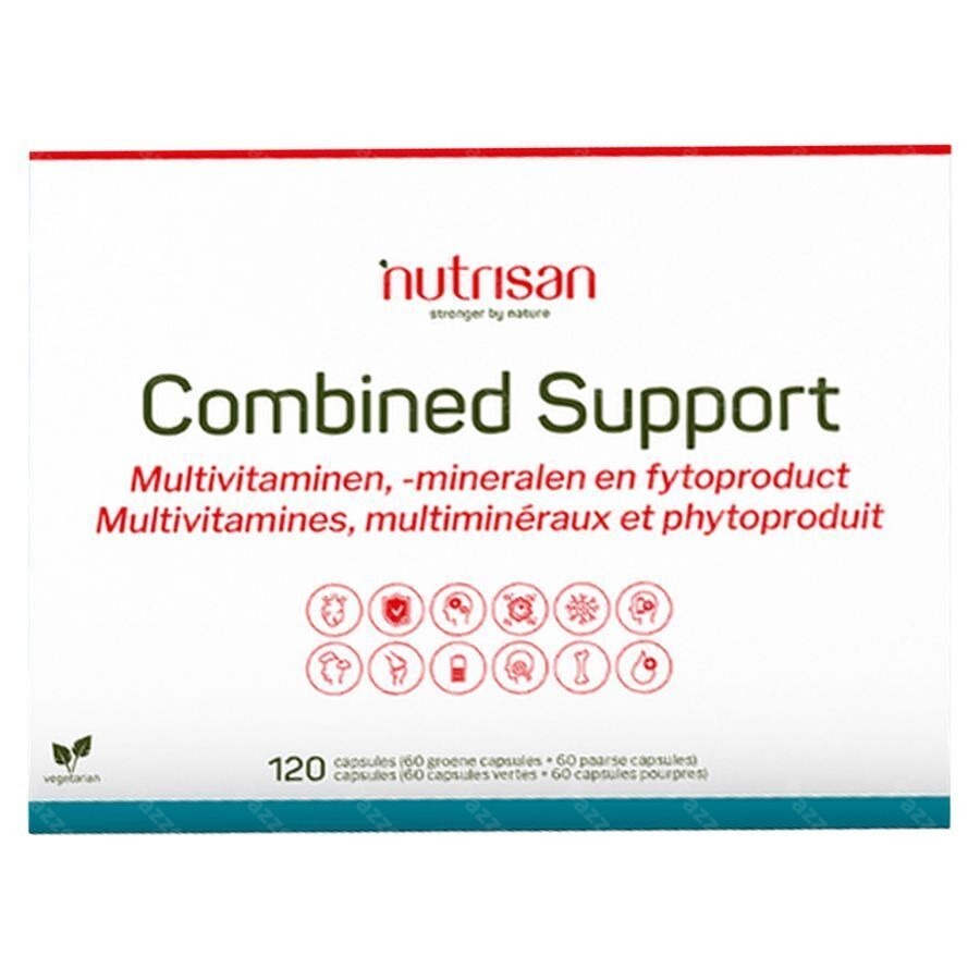 Nutrisan Combined Support 120 Plantaardige Capsules