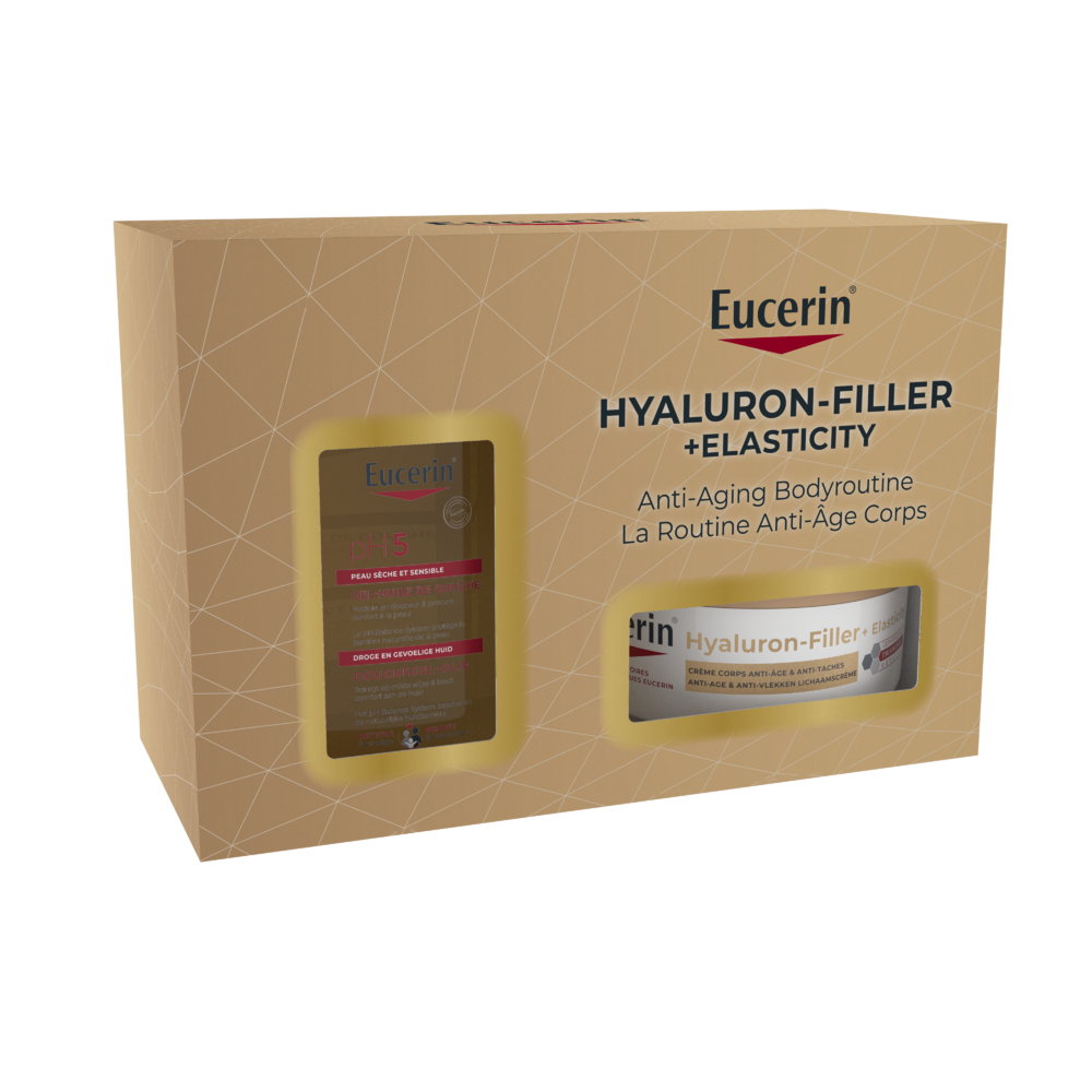 Eucerin Coffret Cadeau Hyaluron-Filler + Elasticity Body Crème Corps