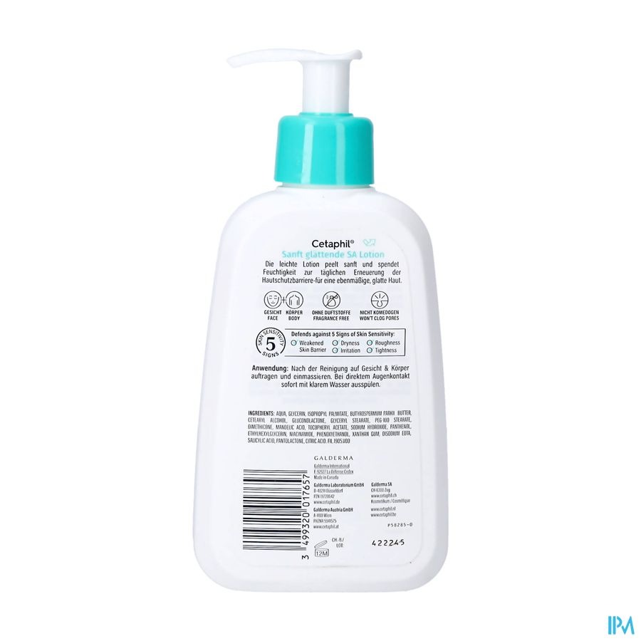 Cetaphil Gentle Exoliation Acide de Salicyl Lotion 236 ml