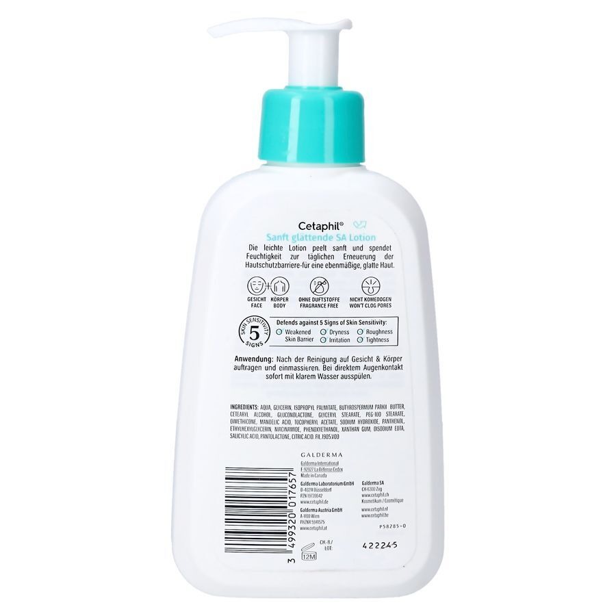 Cetaphil Gentle Exoliation Acide de Salicyl Lotion 236 ml