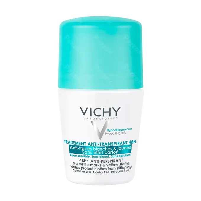 Vichy Deodorant Anti-Trace 48U Roller 50Ml