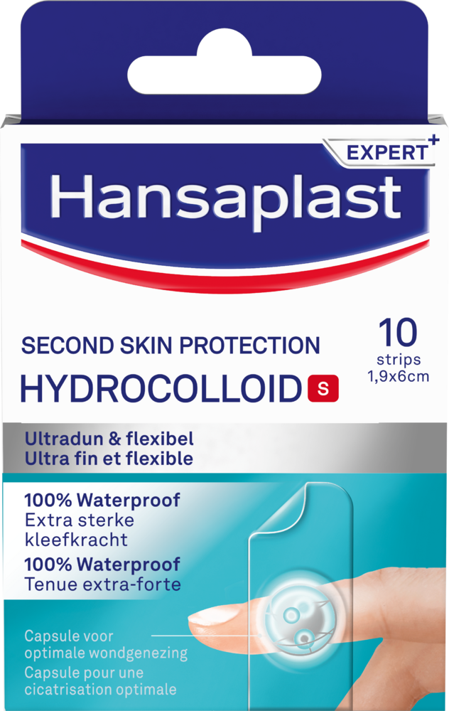 Hansaplast Second Skin Protection Hydrocolloid S Finger Strips 10 Stuks