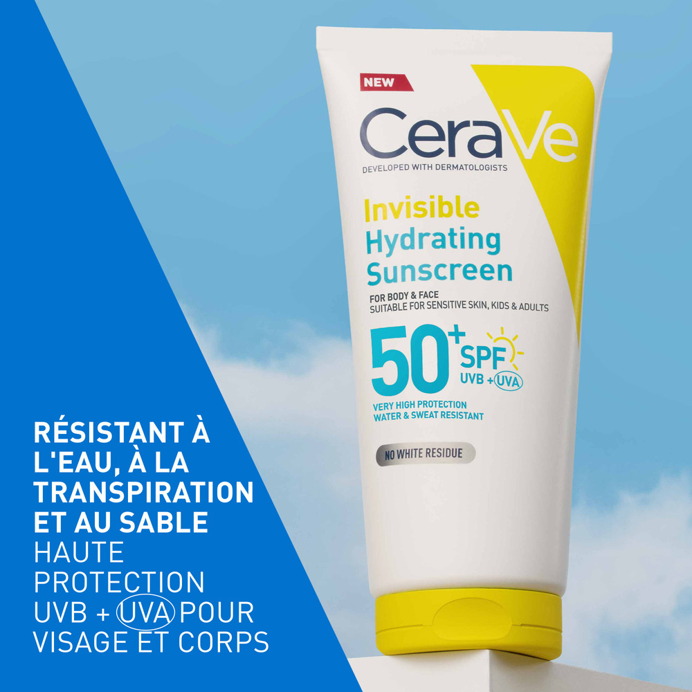 CeraVe Sun Crème Solaire Hydra Invisible SPF50 177ml