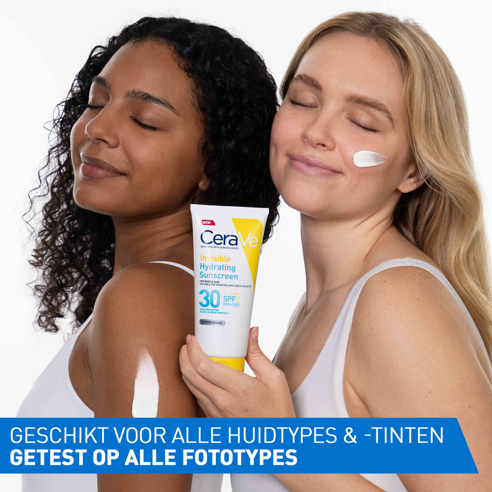 CeraVe Sun Hydraterende Onzichtbare Zonne Fluide SPF30 75 ml
