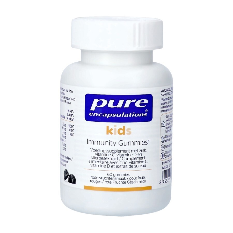 Pure Encapsulations Kids Immunity Gummies 60