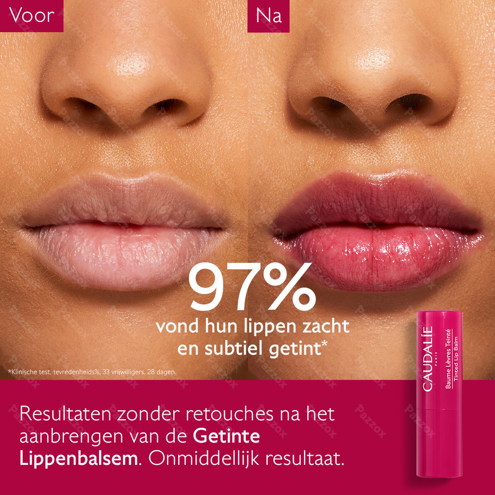 Caudalie Getinte Lippenbalsem 4,5g